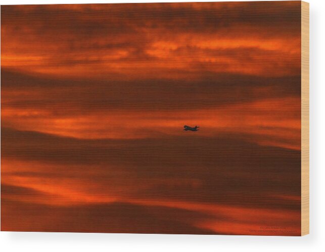 Skies Wood Print featuring the photograph Beyond Now By Denise Dube by Denise Dube