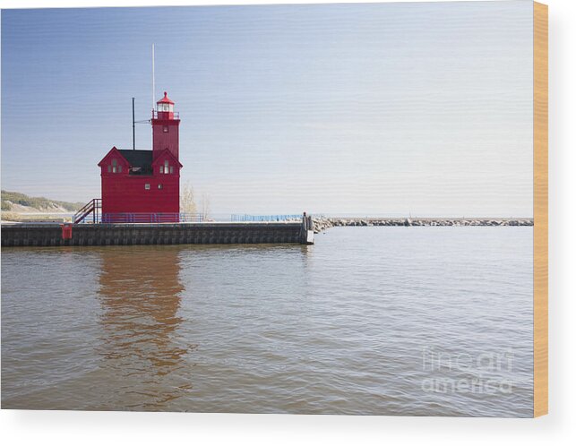 Holland Wood Print featuring the photograph Big Red by Patty Colabuono