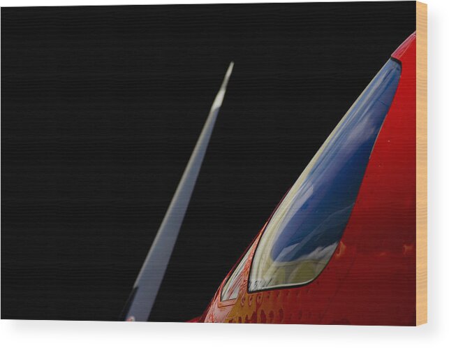 Pilatus Pc 12. Golden Eagle Wood Print featuring the photograph Blade Runner by Paul Job