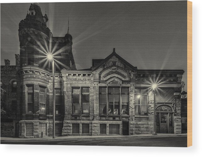Www.cjschmit.com Wood Print featuring the photograph Brewhouse 1880 by CJ Schmit