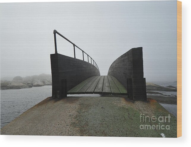 Bridge Wood Print featuring the photograph Bridge by Randi Grace Nilsberg