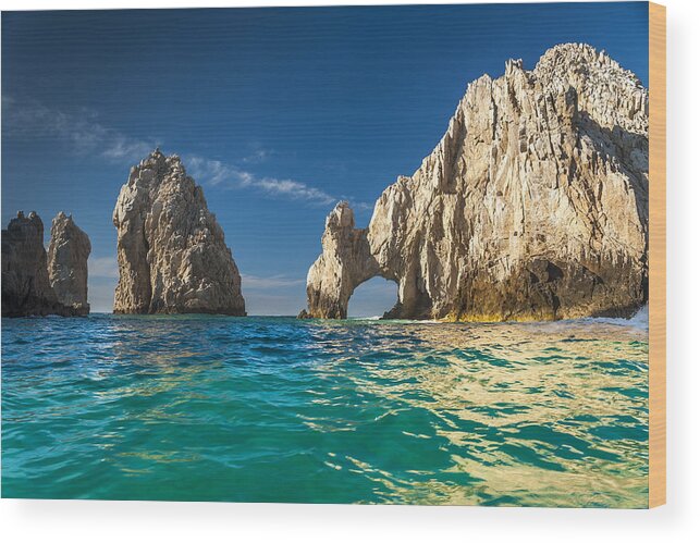 Los Cabos Wood Print featuring the photograph Cabo San Lucas by Sebastian Musial