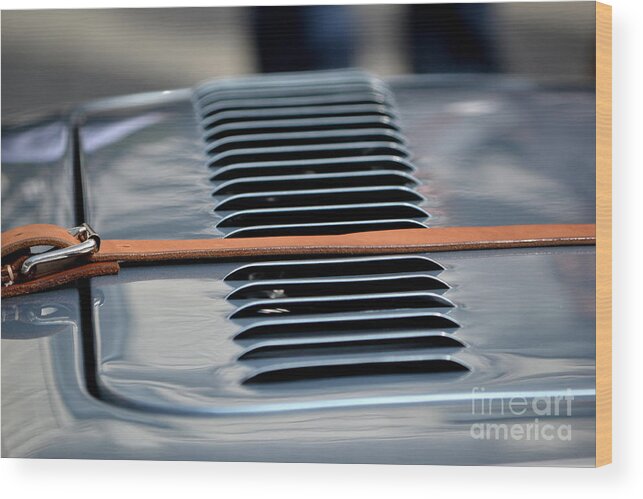 Austin Healey Wood Print featuring the photograph California Mille by Dean Ferreira