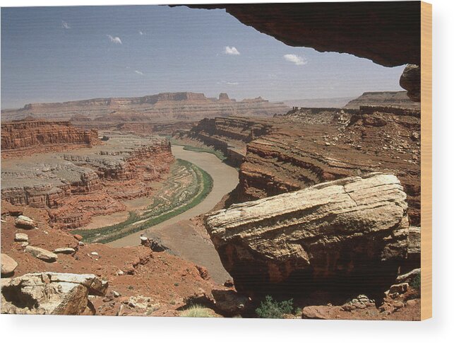 Canyon Wood Print featuring the photograph Canyonlands National Park by Joseph Sohm