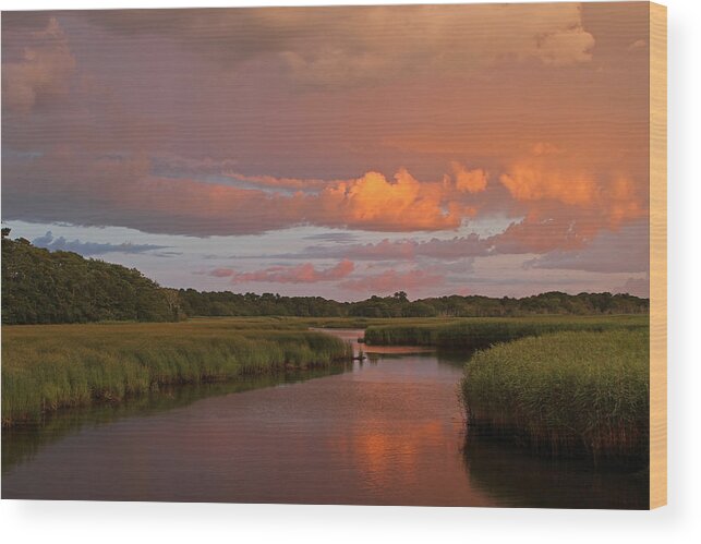 Bells Neck Wood Print featuring the photograph Cape Cod Bells Neck by Juergen Roth