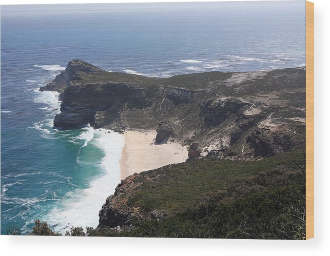 South Africa Wood Print featuring the photograph Cape Of Good Hope Coastline - South Africa by Aidan Moran