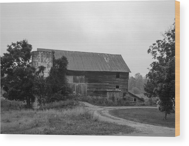 Barn Wood Print featuring the photograph Cattaraugus County Barn 6980b by Guy Whiteley