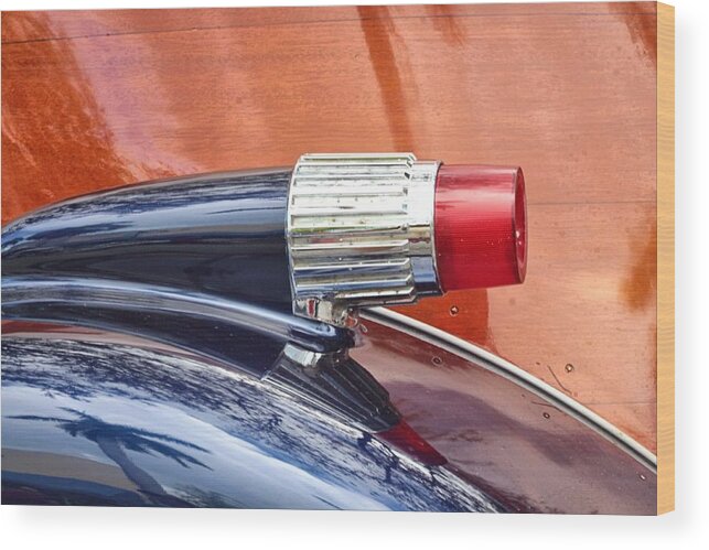 Auto Wood Print featuring the photograph Classic Car Art by Dart Humeston