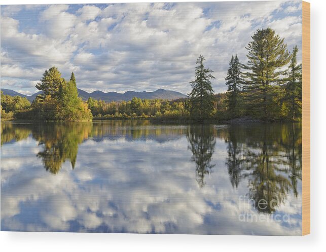 Coffin Pond Wood Print featuring the photograph Coffin Pond - Sugar Hill, New Hampshire #2 by Erin Paul Donovan