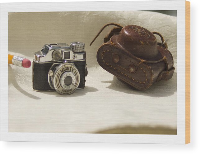 Miniature Camera Wood Print featuring the photograph Down Memory Lane by M Three Photos
