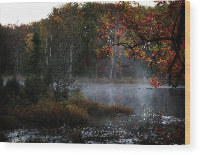 Hovind Wood Print featuring the photograph Early Autumn Morning by Scott Hovind