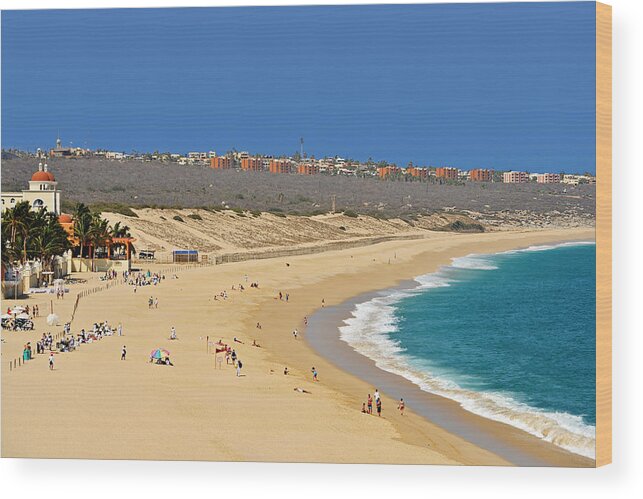Baja California Wood Print featuring the photograph Beautiful Baja Beaches by Alexandra Till