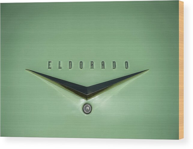 Cadillac Wood Print featuring the photograph Eldorado by Scott Norris