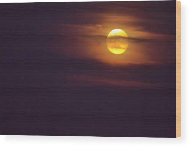 Full Moon Wood Print featuring the photograph Every Full Moon Is Super by Phil Mancuso
