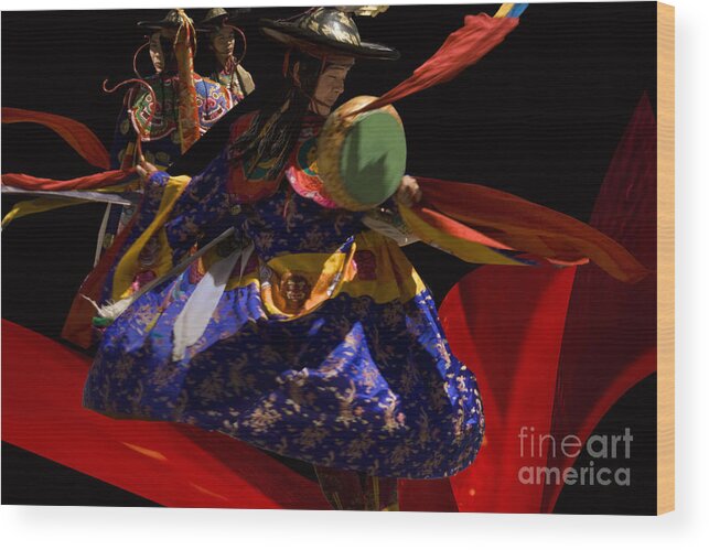 Asia Wood Print featuring the digital art Fasre faster by Angelika Drake