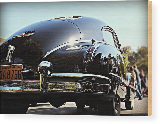 Cadillac Wood Print featuring the photograph Fastback Cadillac by Steve Natale