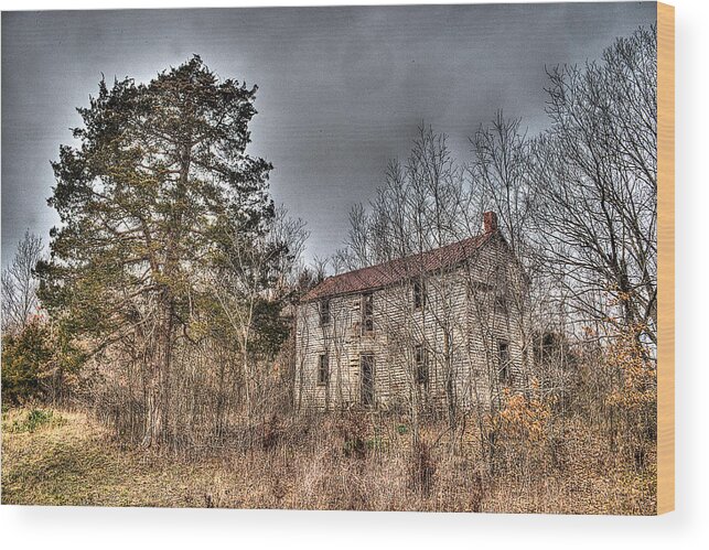 Fixer Upper Wood Print featuring the photograph Fixer Upper by William Fields