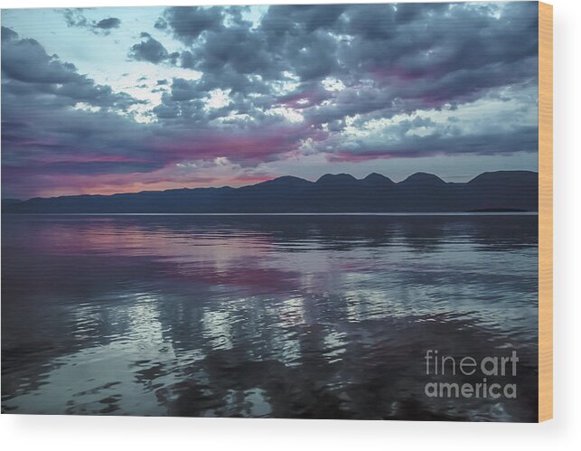 Landscape Wood Print featuring the photograph Flathead Hues by Scotts Scapes