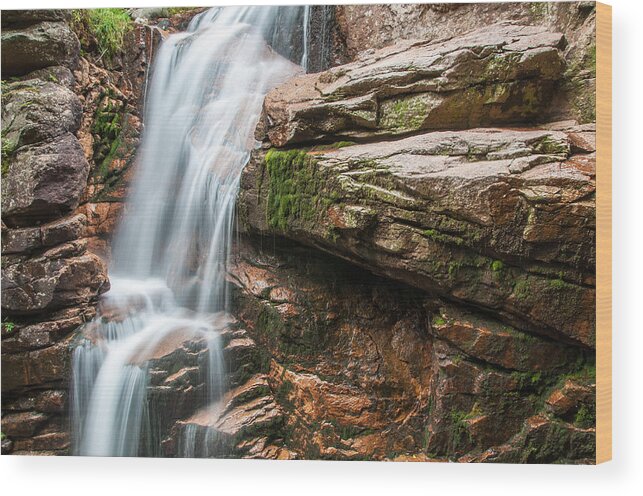 New Hampshire Wood Print featuring the photograph Flume by Kristopher Schoenleber