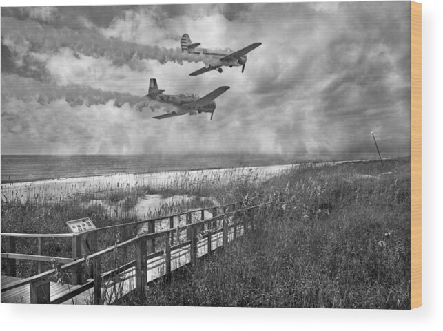 Airplane Wood Print featuring the photograph Fly Because You Love It by Betsy Knapp
