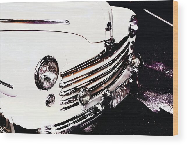 Cars Wood Print featuring the photograph Ford '48 by Cathie Tyler