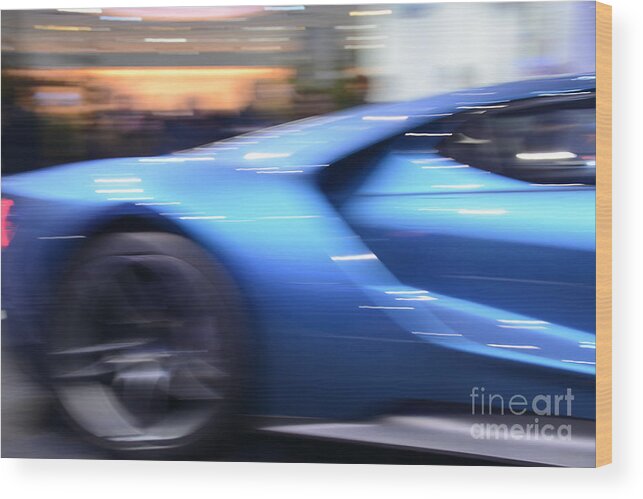 Ford Wood Print featuring the photograph Ford GT by Randy J Heath