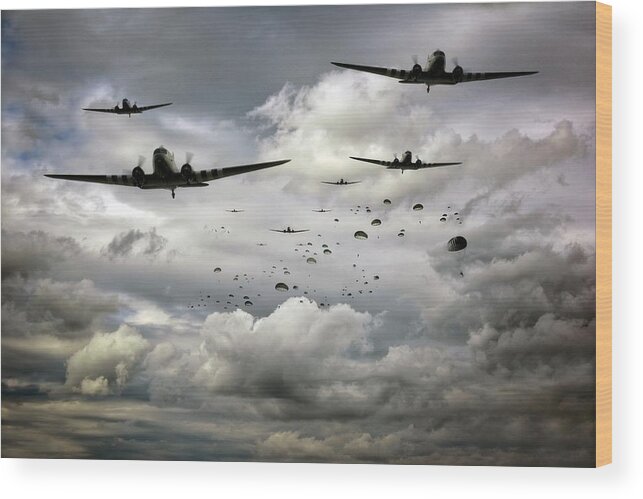 101 Wood Print featuring the photograph Forever Airborne by Jason Green