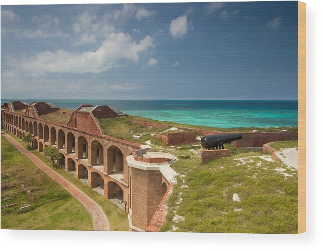 Under Construction Wood Print featuring the photograph Fort Jefferson - Dry Tortugas National Park by Doug McPherson