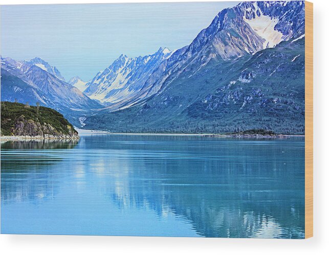 Glacier Bay Wood Print featuring the photograph Glacier Bay by Kristin Elmquist