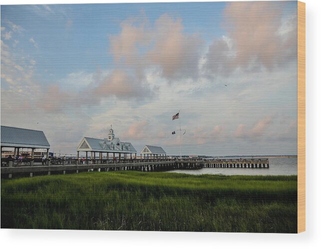Charleston Wood Print featuring the photograph Good Morning by Jimmy McDonald