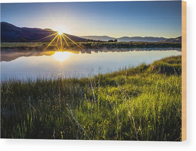 California Wood Print featuring the photograph Good Morning by Scott McGuire