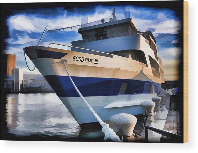 Goodtime Iii Wood Print featuring the photograph Goodtime III - Cleveland Ohio by Mark Madere