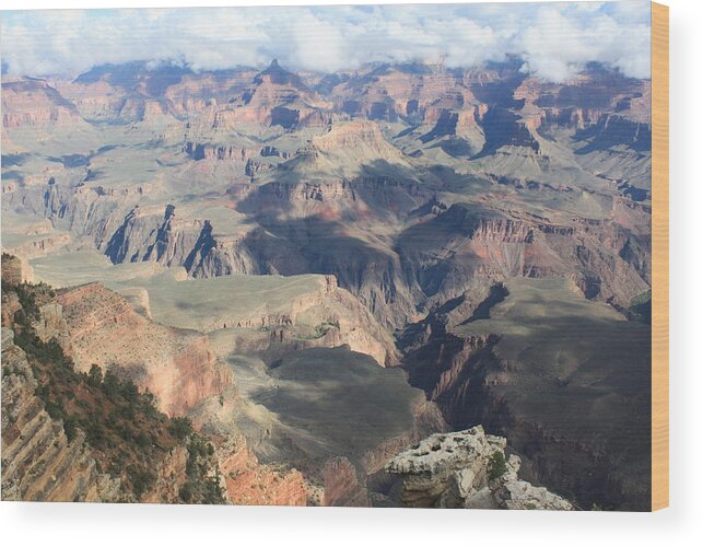 Tranquility Wood Print featuring the photograph Grand Canyon by Ludobros