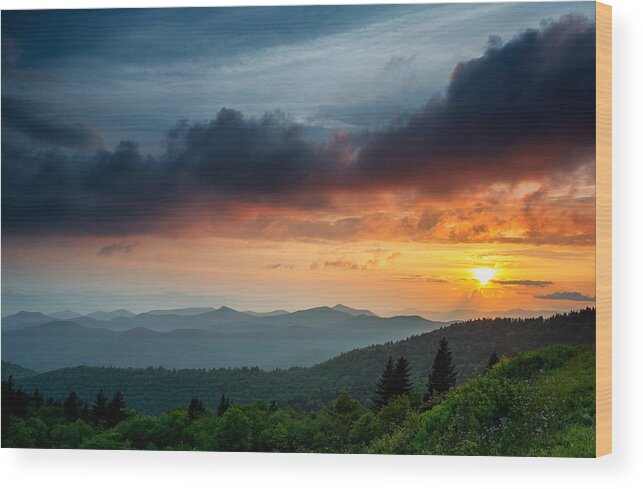 Asheville Wood Print featuring the photograph Happens Every Day by Joye Ardyn Durham