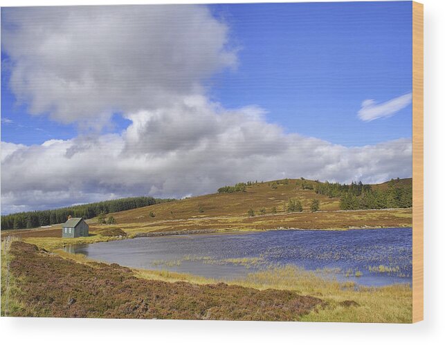 Scotland Wood Print featuring the photograph Highland Bothy by Jason Politte