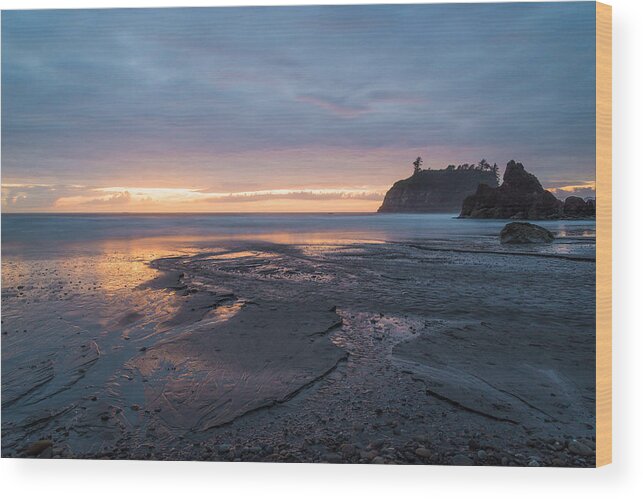 Olympic National Park Wood Print featuring the photograph Holy Endings by Kristopher Schoenleber