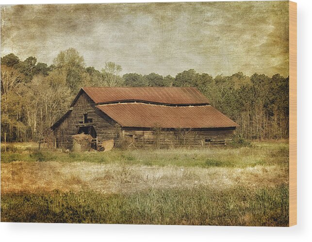 Barn Wood Print featuring the photograph In The Country by Kim Hojnacki