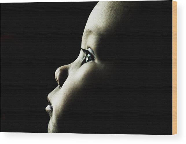 Children Wood Print featuring the photograph Innocence by Jessica Brown