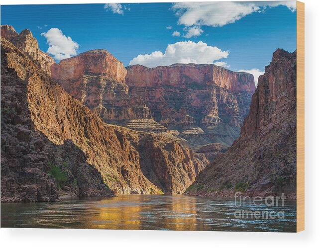 America Wood Print featuring the photograph Journey through the Grand Canyon by Inge Johnsson