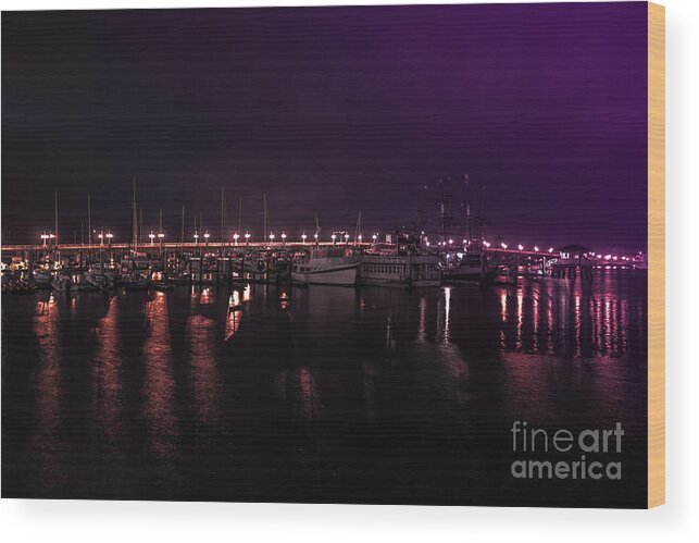 Boats Wood Print featuring the photograph Just Before Sunrise by Mary Lou Chmura