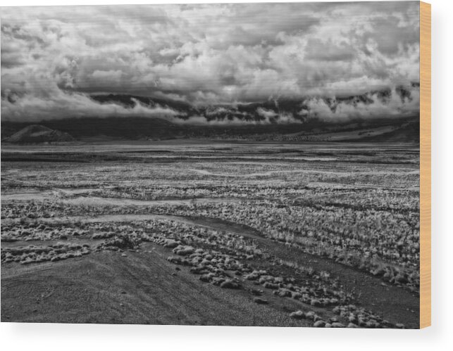Lake Wood Print featuring the photograph Lake Isabella Drought by Hugh Smith