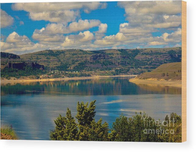 Lake Wood Print featuring the photograph Lake Roosevelt by Robert Bales