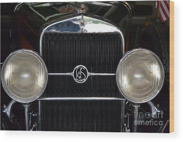 Grill Wood Print featuring the photograph LaSalle 2 by Kevin Fortier