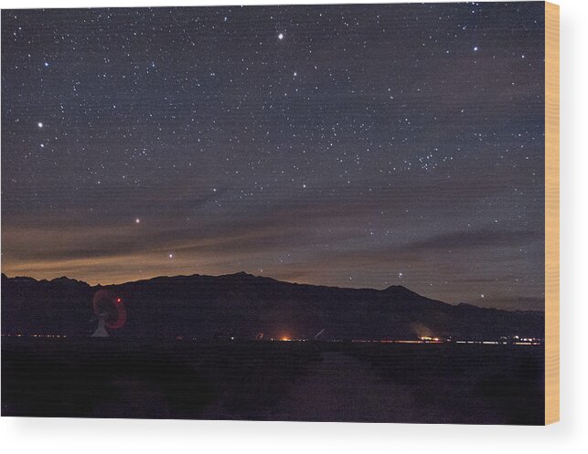 California Wood Print featuring the photograph Listening to Space by Cat Connor