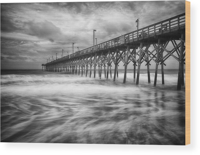 Hoya Nd400 Wood Print featuring the photograph Long Enough by Ben Shields