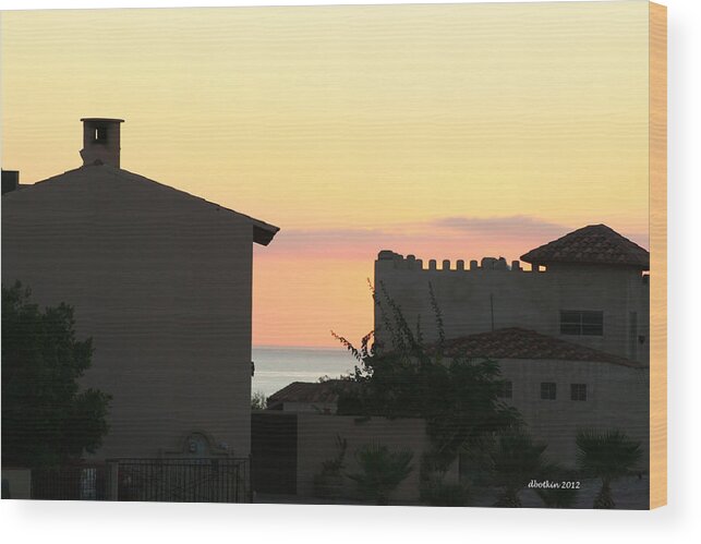 Clouds Wood Print featuring the photograph Mar de Cortez Morning by Dick Botkin