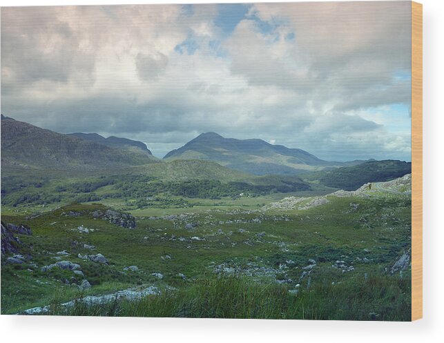  Wood Print featuring the photograph Molls Gap. by Terence Davis