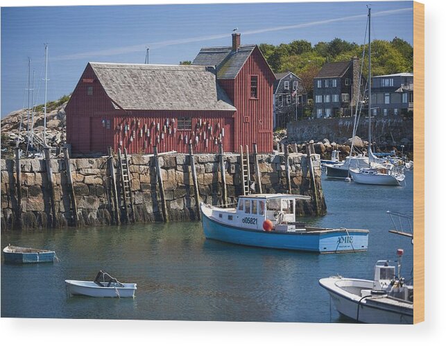 Maritime Wood Print featuring the photograph Motif Number 1 by Robert Davis