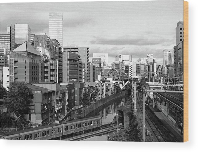 Train Wood Print featuring the photograph Ochanomizu by Photograph By Clinton Watkins, Japan