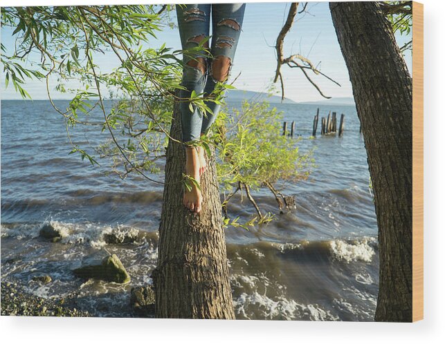 Horizontal Wood Print featuring the photograph Outdoor Lifestyle by Gabe Rogel